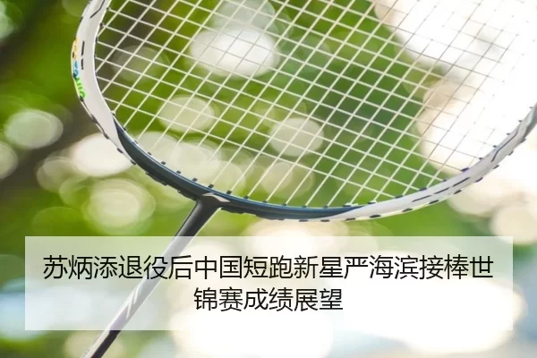 苏炳添退役后中国短跑新星严海滨接棒世锦赛成绩展望